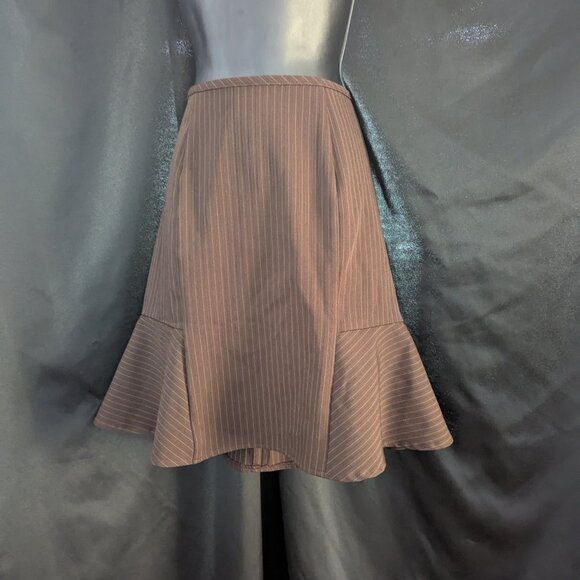 Snap Dresses & Skirts - Snap skirt brown striped size 11